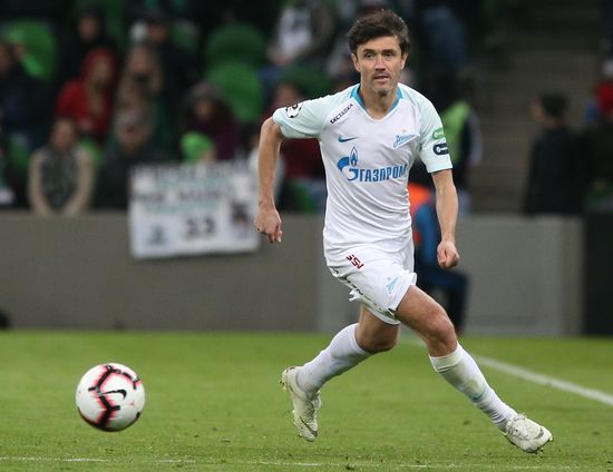 Russia Soccer Premier-League Krasnodar-Zenit