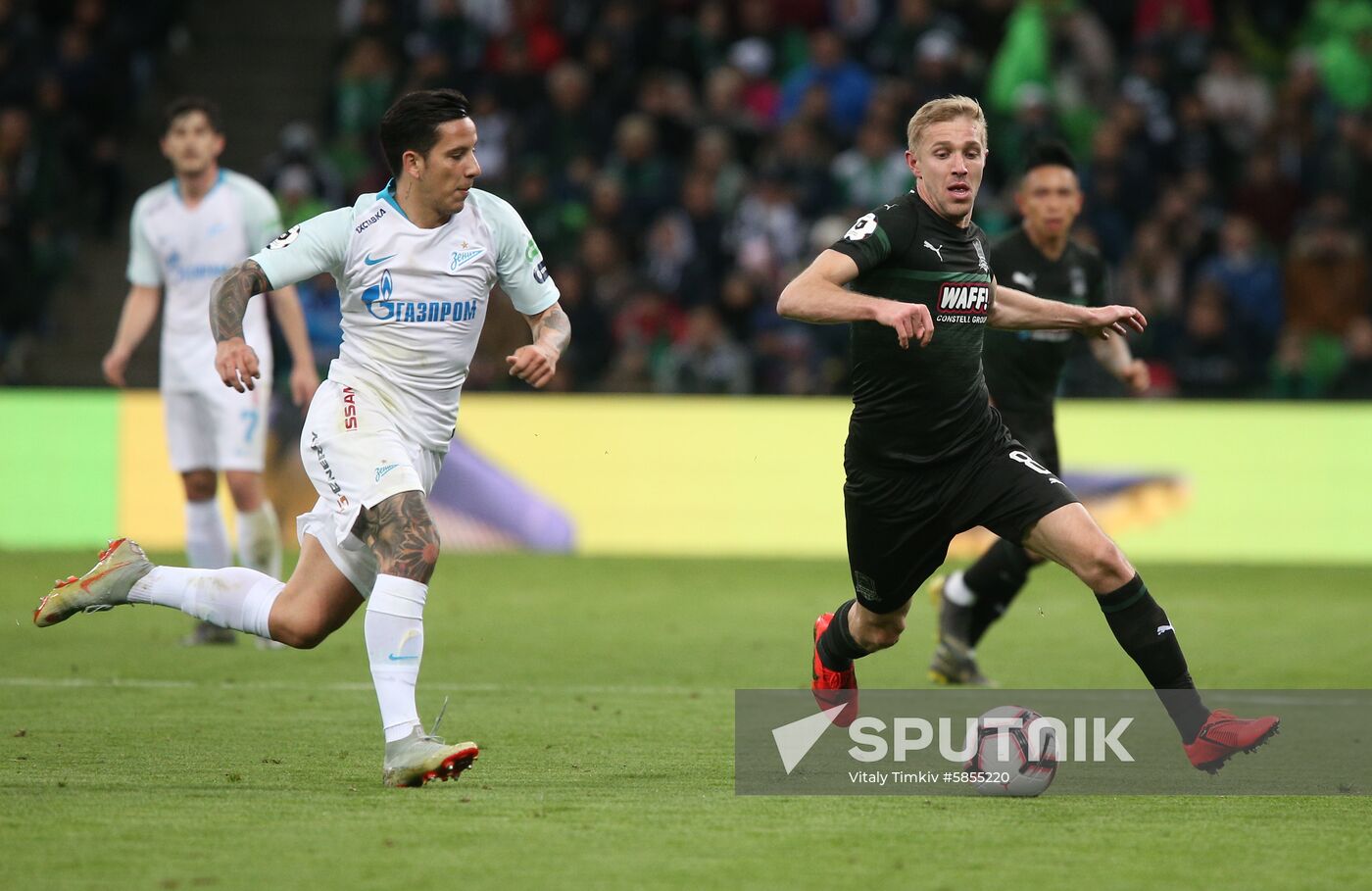 Russia Soccer Premier-League Krasnodar-Zenit