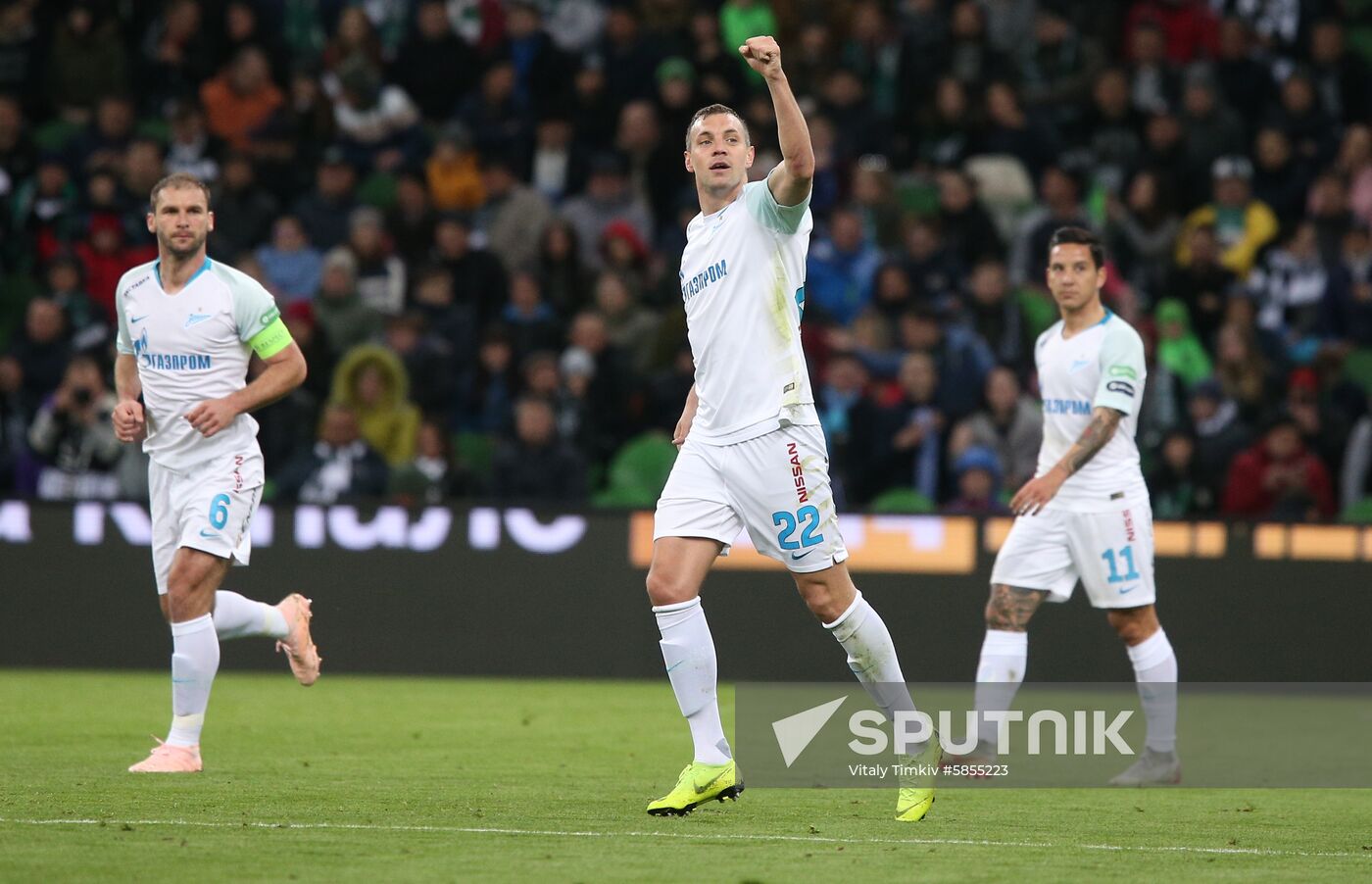 Russia Soccer Premier-League Krasnodar-Zenit