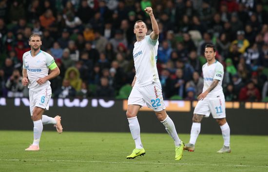 Russia Soccer Premier-League Krasnodar-Zenit