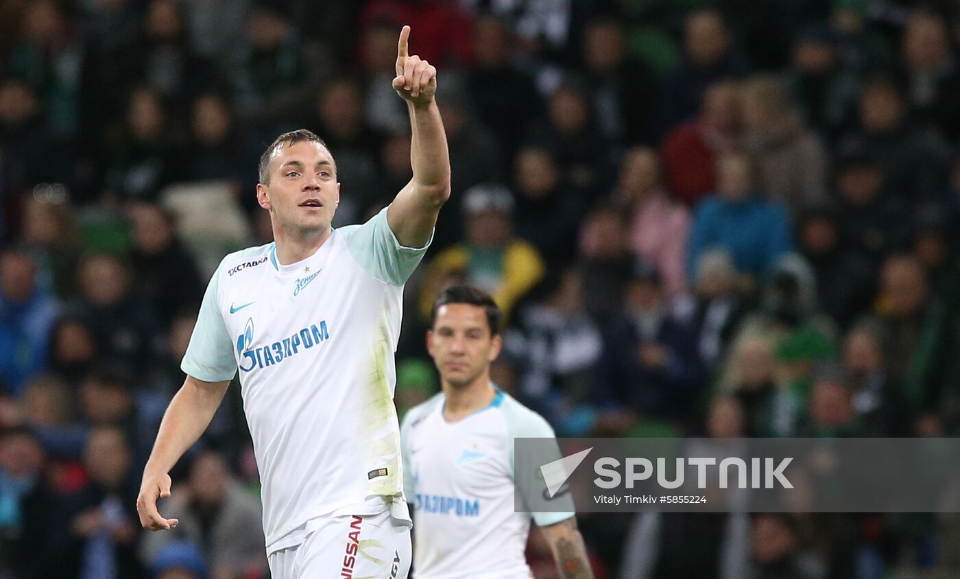 Russia Soccer Premier-League Krasnodar-Zenit