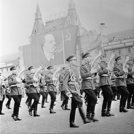 Parade on Moscow's Red Square