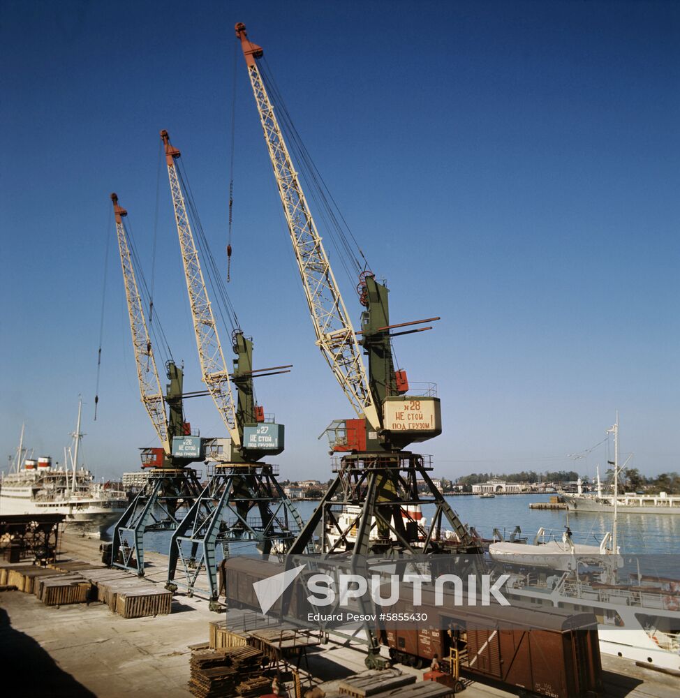 Batumi sea port