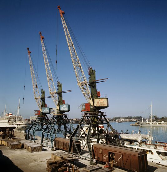 Batumi sea port