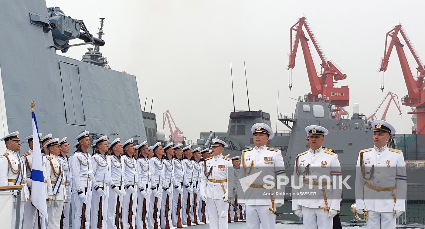 China Russia Military Anniversary