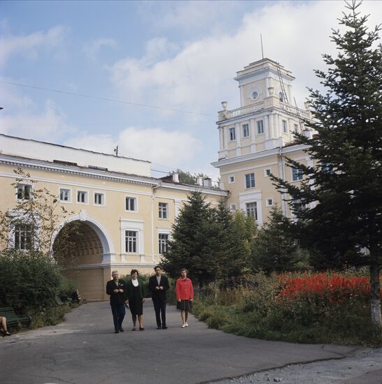Okeansky resort for military personnel in Vladivostok