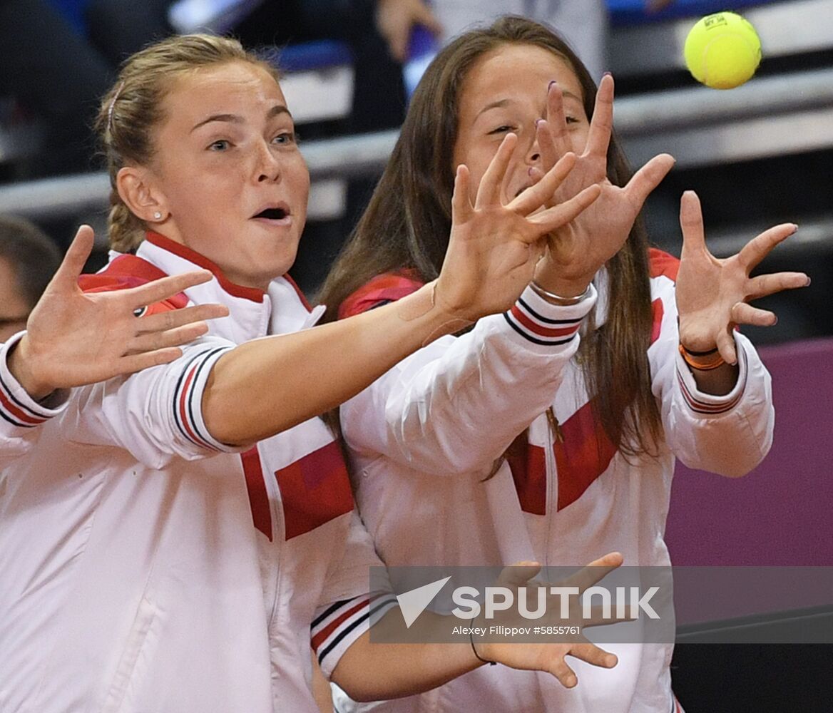 celRussia Tennis Federation Cup