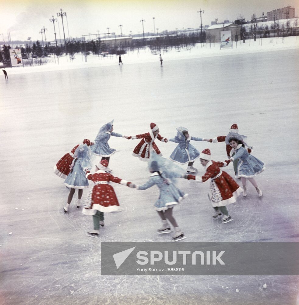 New Year celebrations in Moscow