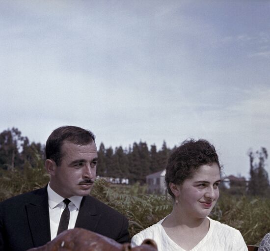 Wedding in Natanebi village