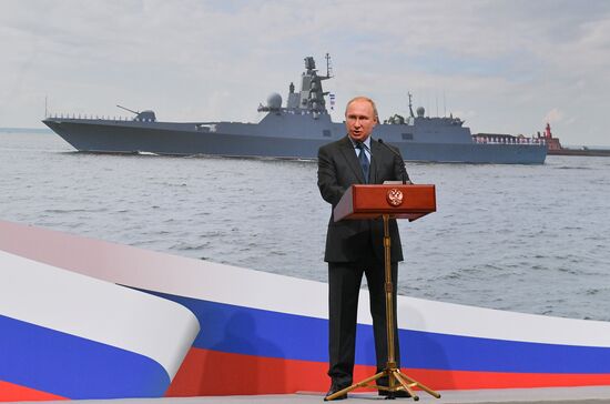 Russia Putin New Ships