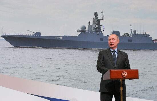 Russia Putin New Ships