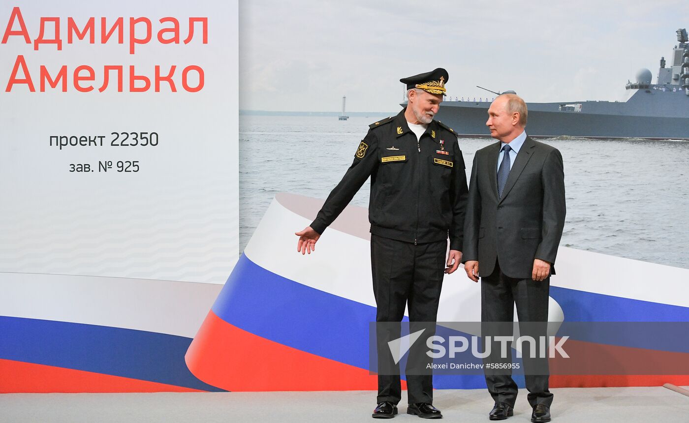 Russia Putin New Ships