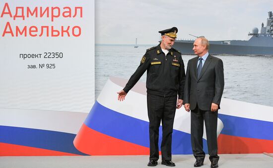 Russia Putin New Ships