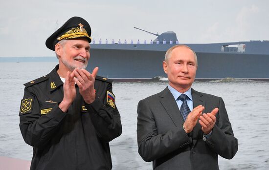 Russia Putin New Ships