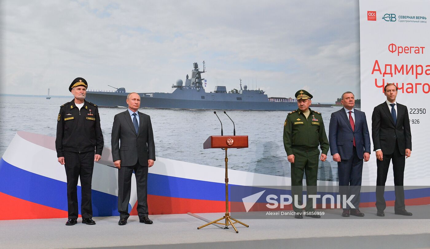 Russia Putin New Ships