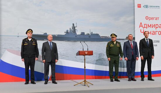 Russia Putin New Ships