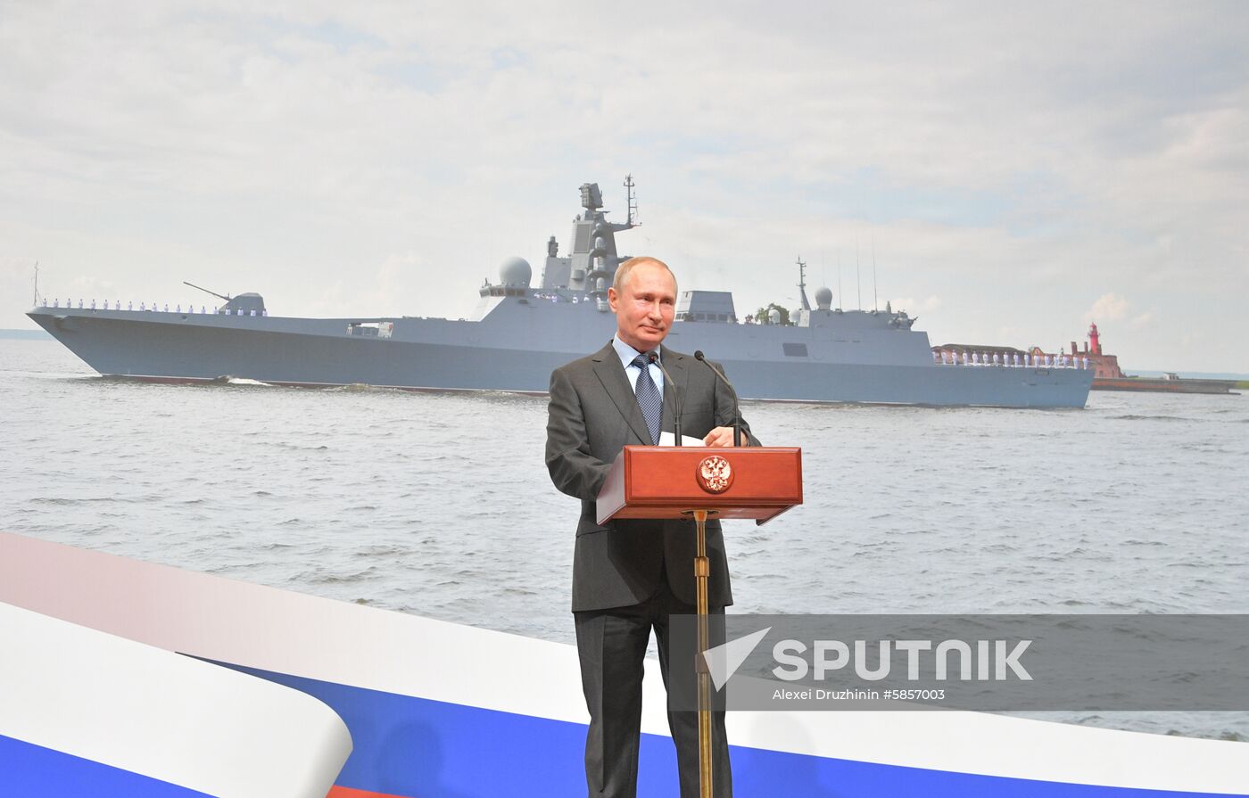 Russia Putin New Ships