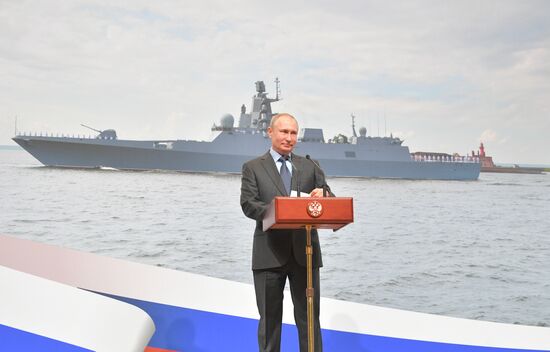 Russia Putin New Ships
