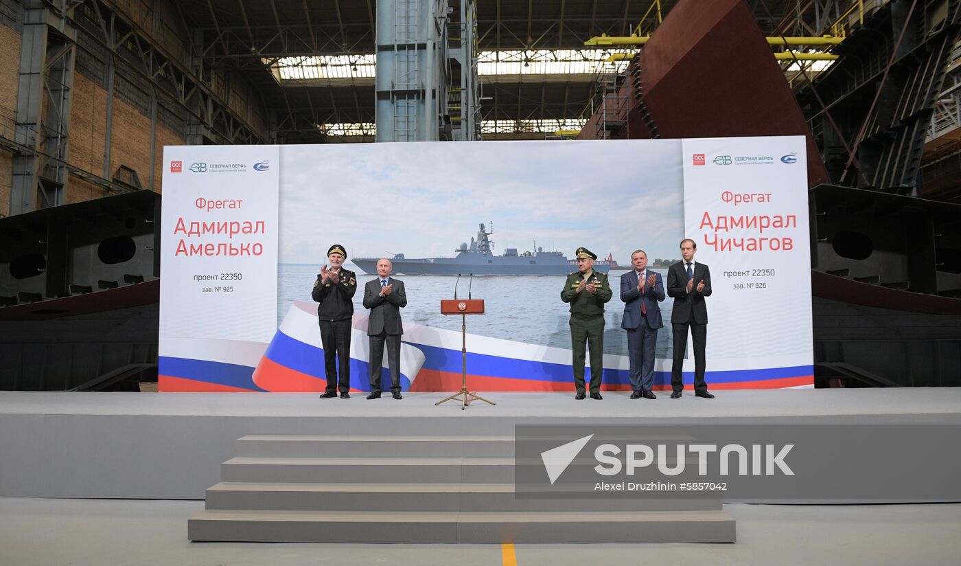 Russia Putin New Ships