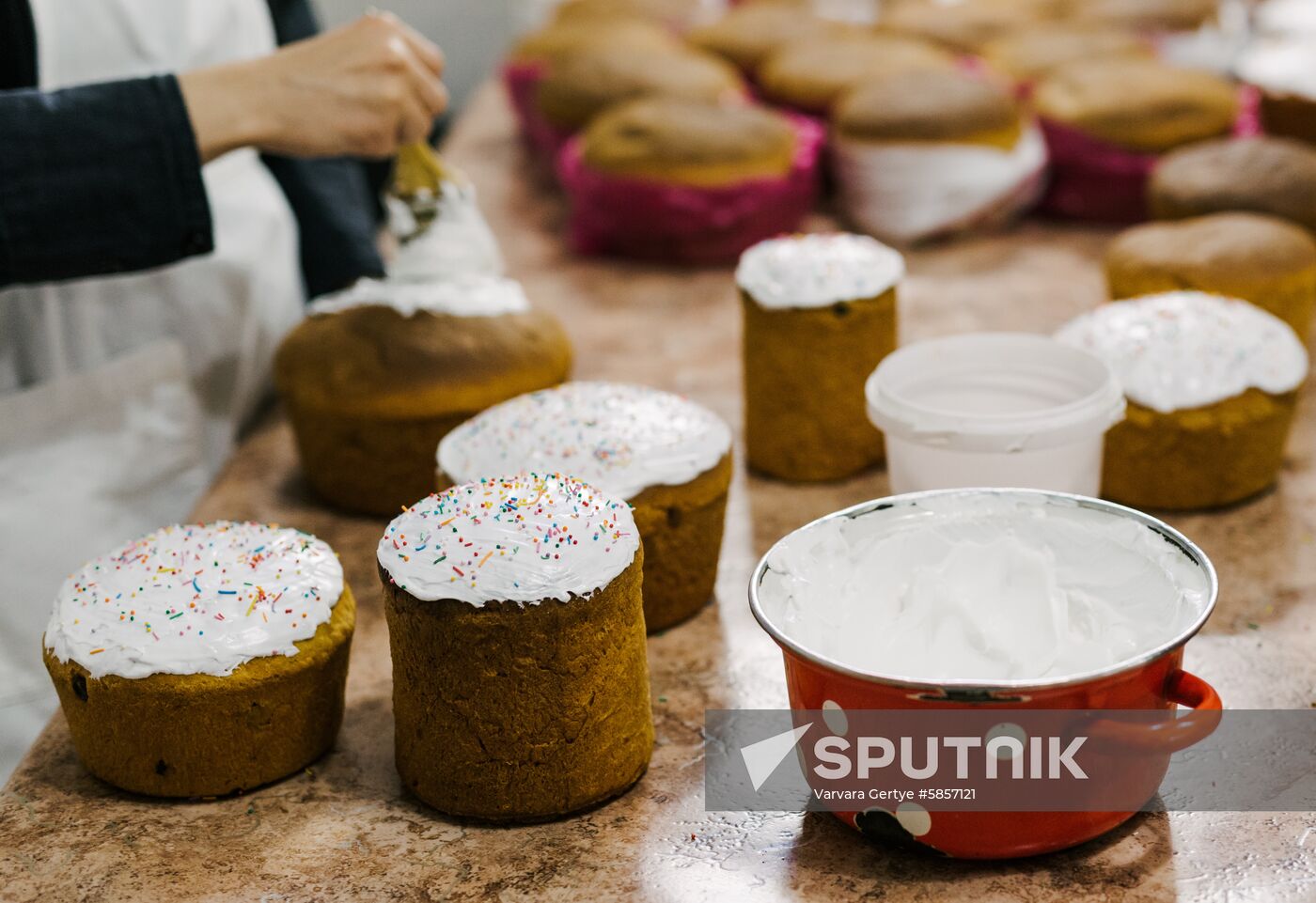 Russia Orthodox Easter Preparation