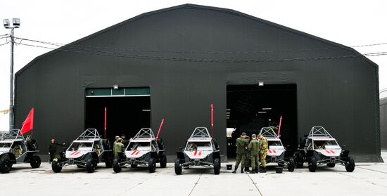 Russia Parade Preparation