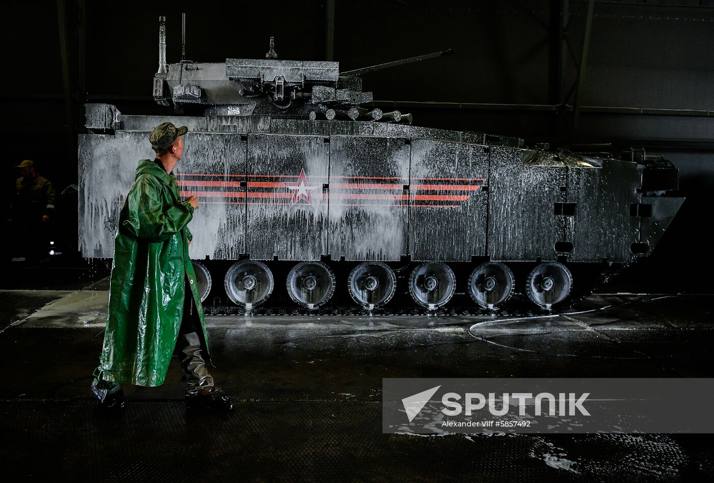 Russia Parade Preparation