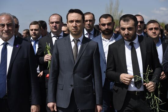 Armenia Torchlight Procession