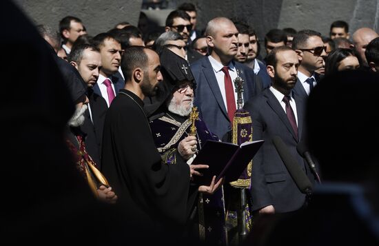 Armenia Torchlight Procession