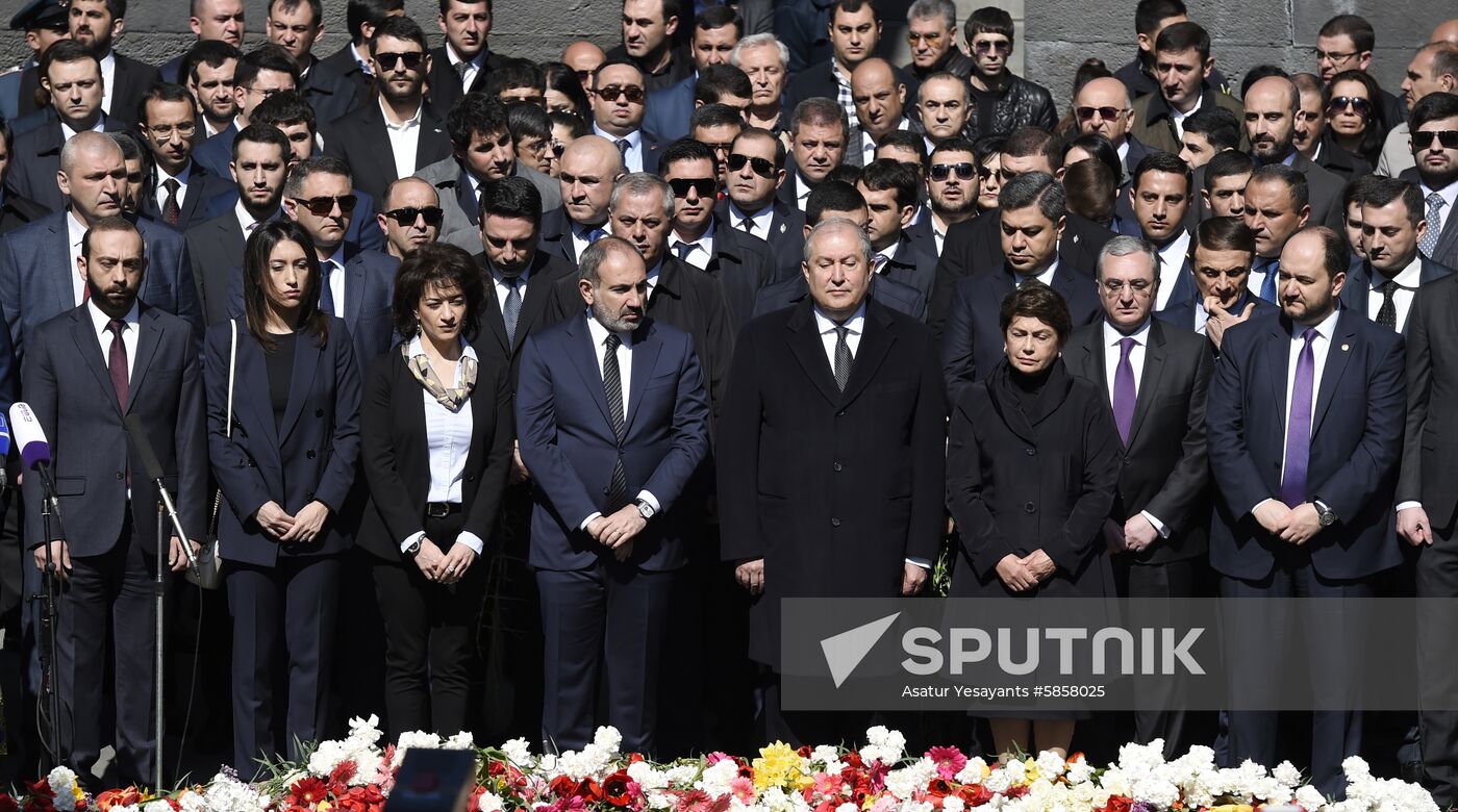 Armenia Torchlight Procession