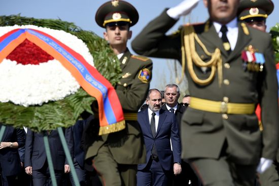 Armenia Torchlight Procession