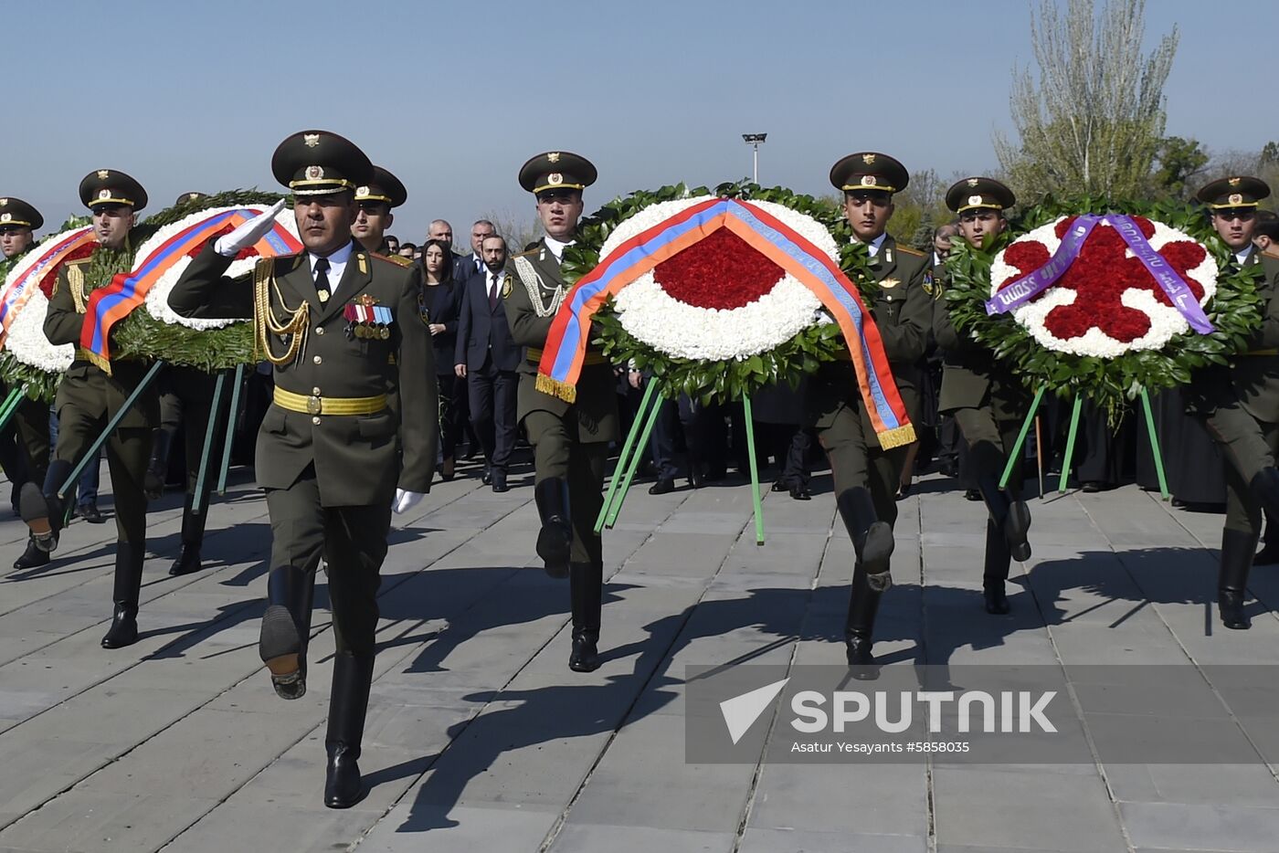 Armenia Torchlight Procession