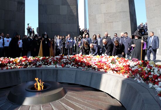 Armenia Torchlight Procession