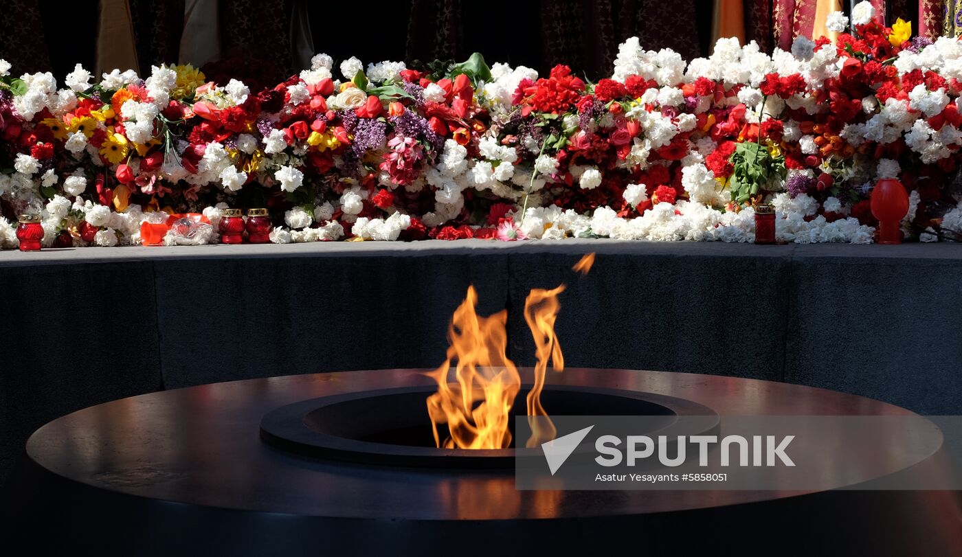 Armenia Torchlight Procession