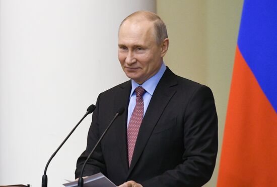 Russia Putin Lawmakers