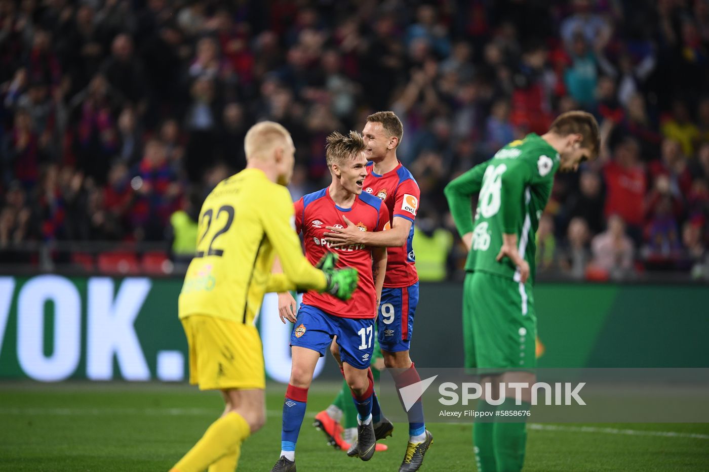 Russia Soccer Premier-League CSKA - Anzhi
