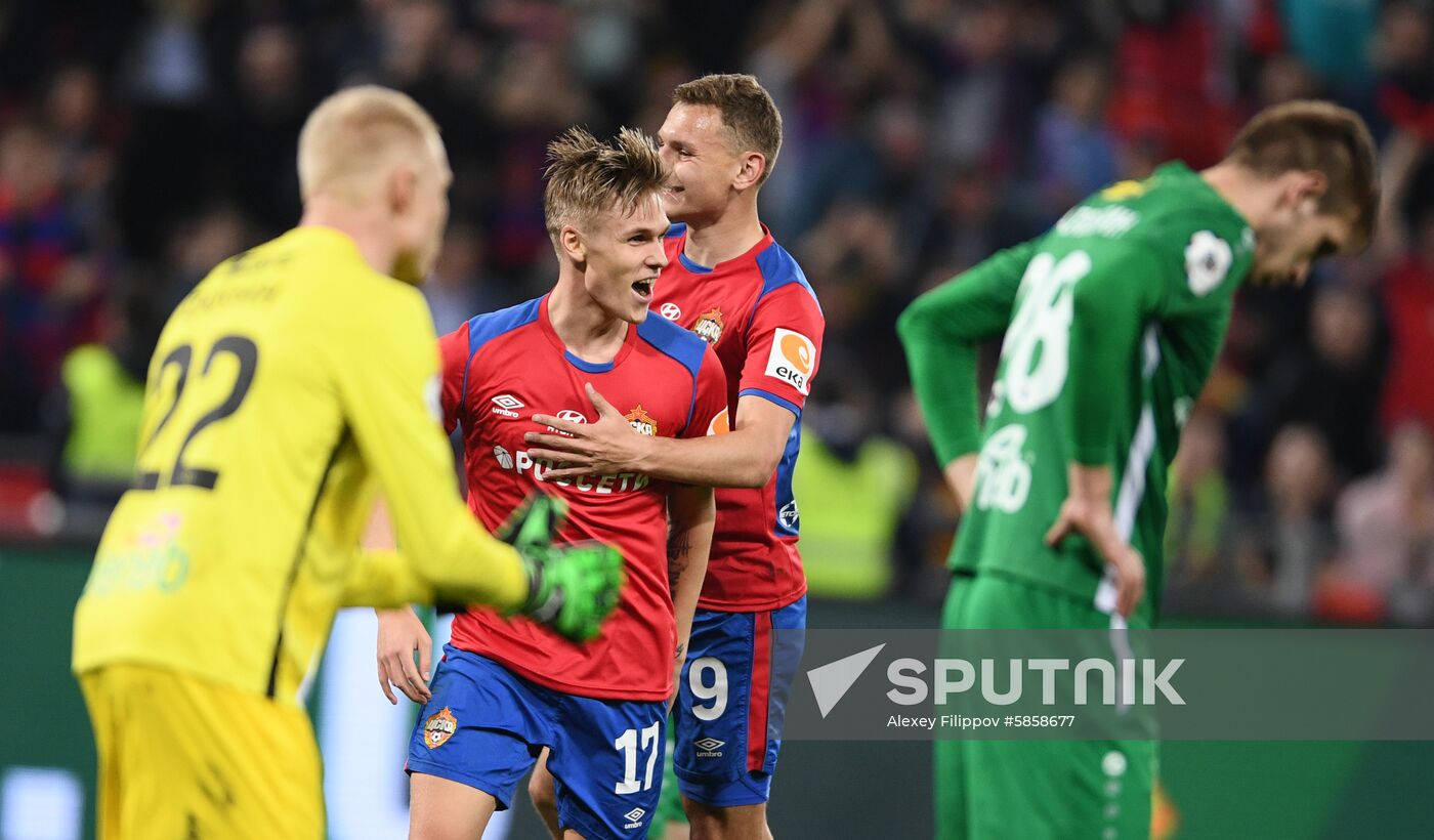 Russia Soccer Premier-League CSKA - Anzhi