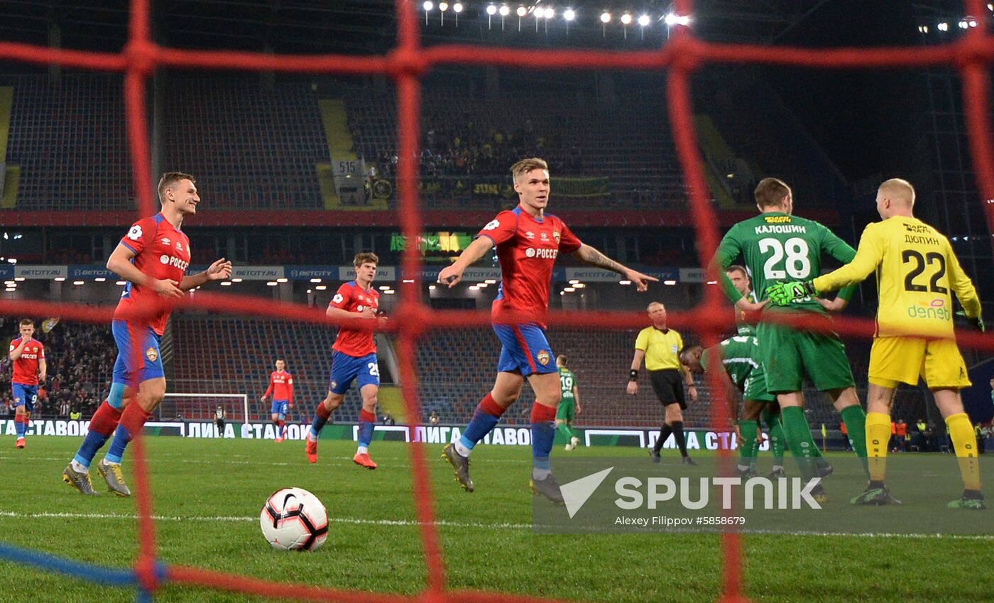 Russia Soccer Premier-League CSKA - Anzhi