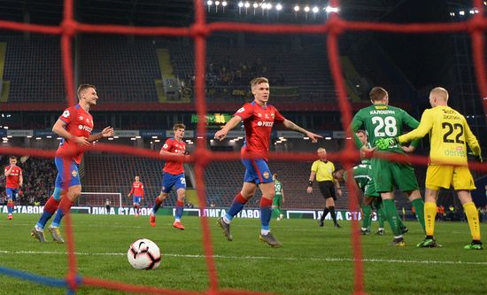 Russia Soccer Premier-League CSKA - Anzhi