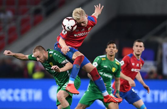 Russia Soccer Premier-League CSKA - Anzhi