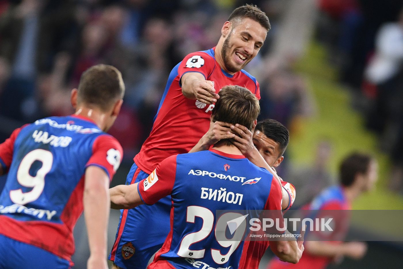 Russia Soccer Premier-League CSKA - Anzhi