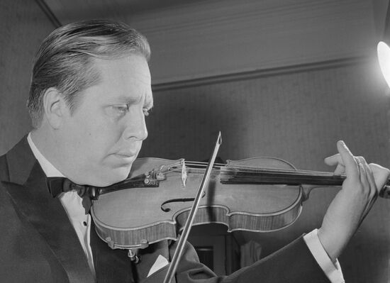 Soviet violinist Kirill Zhirkovich