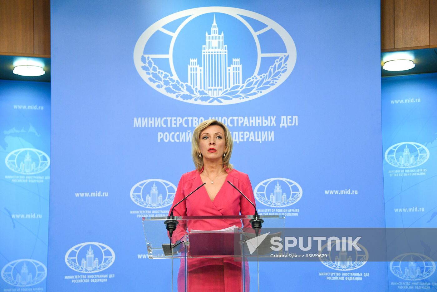 Russia Zakharova Briefing