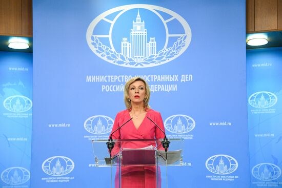 Russia Zakharova Briefing