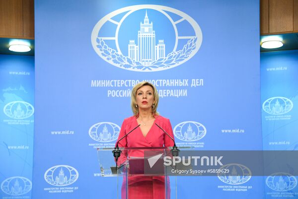 Russia Zakharova Briefing