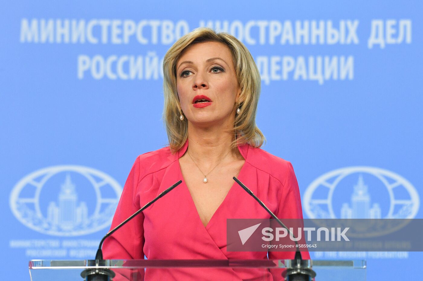 Russia Zakharova Briefing