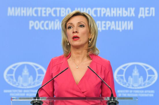 Russia Zakharova Briefing
