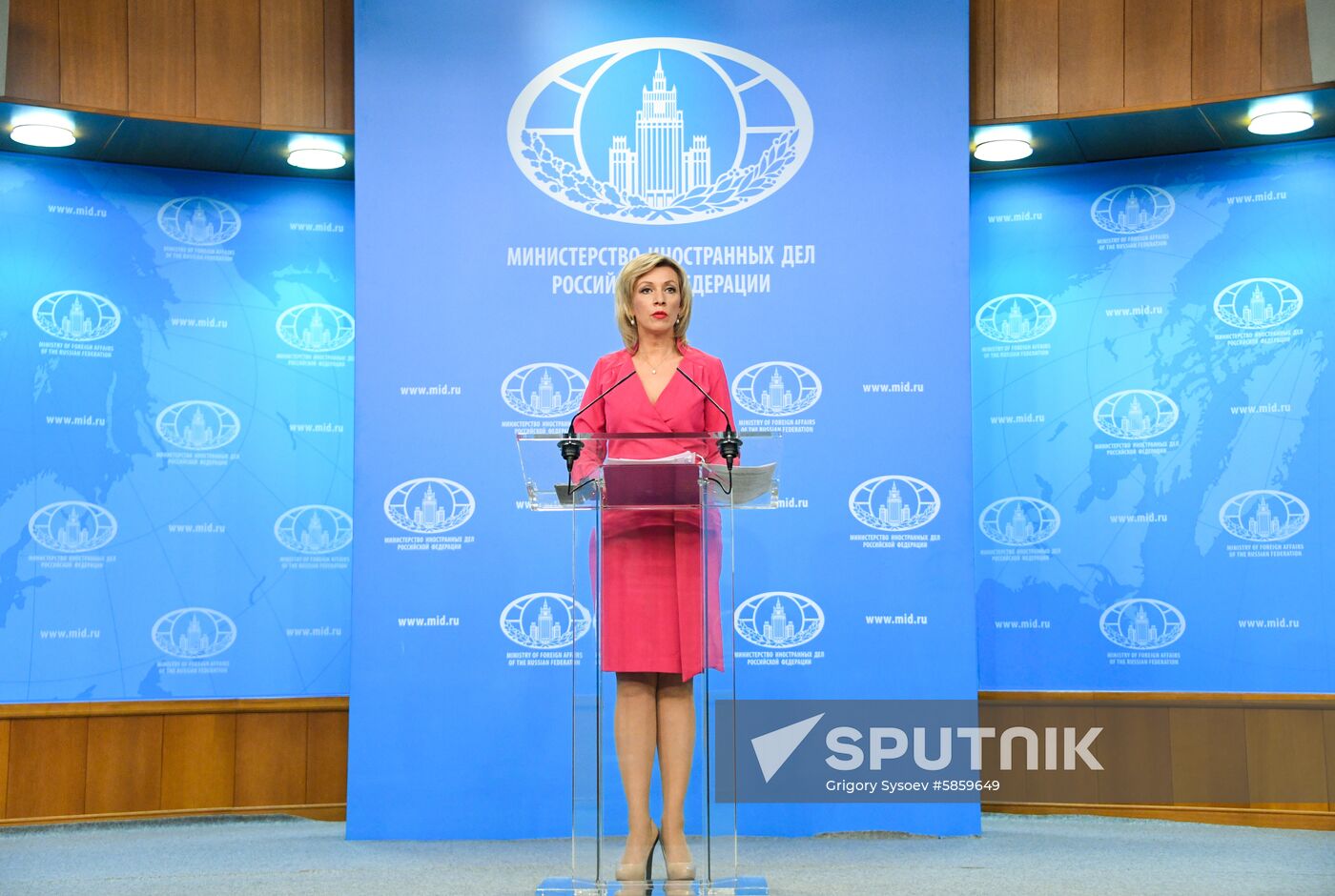 Russia Zakharova Briefing