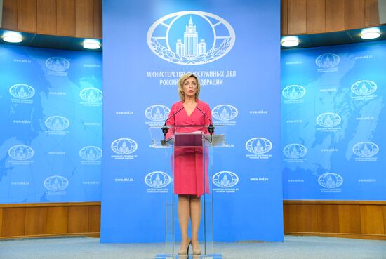 Russia Zakharova Briefing