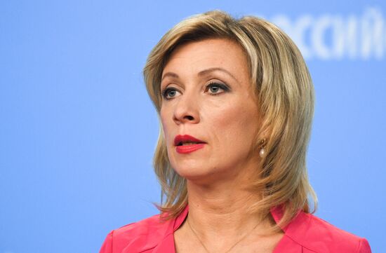 Russia Zakharova Briefing