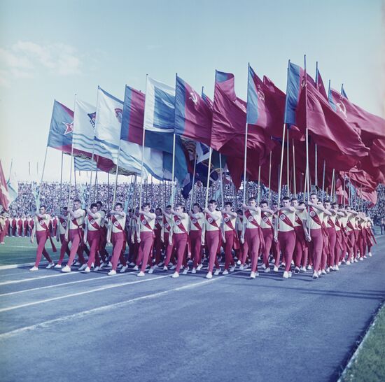 Sports festival in Leningrad